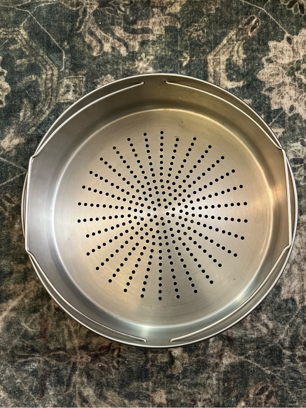 Farberware Steamer Basket Insert Strainer  Stainless Steel handles & feet